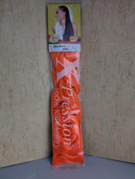 X-Pression Ultra Braid Orange, 100% Kanekalon Kunsthaar 165g